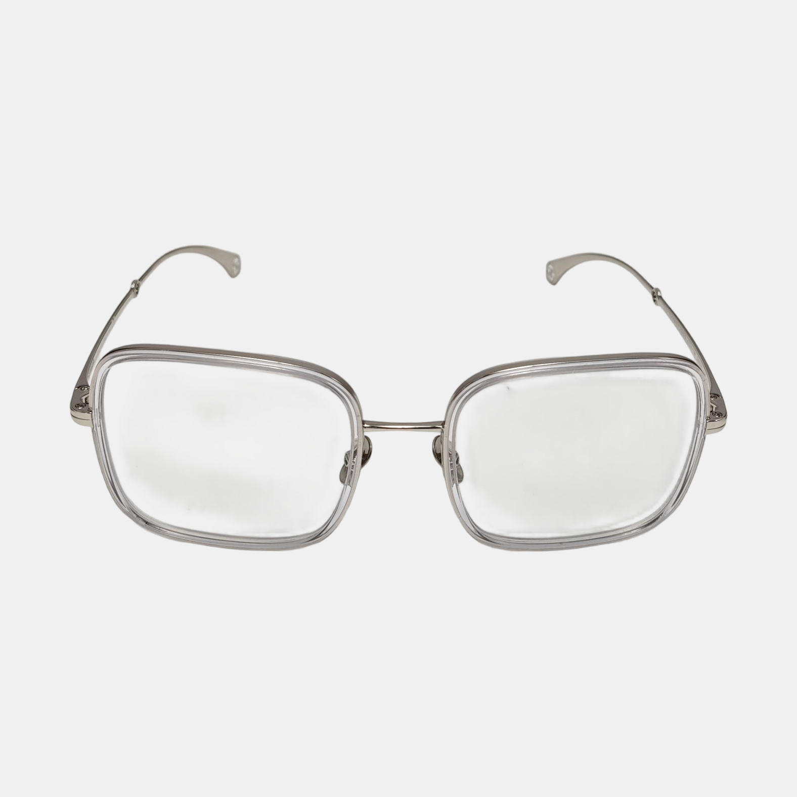 Synthetic Eyeglasses Silver