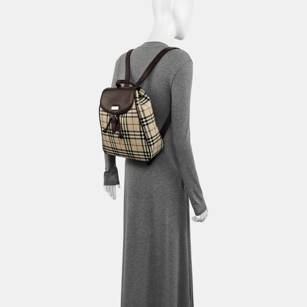 Canvas Backpack Beige