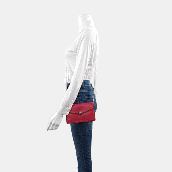 SERPENTI FOREVER Calfskin Red