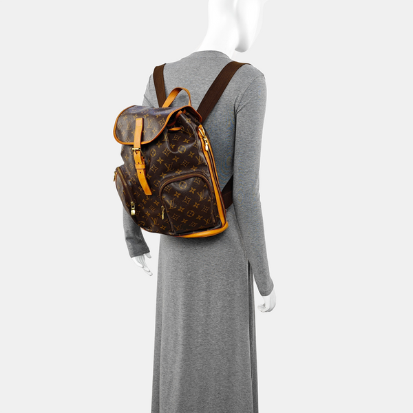 BOSPHORE Monogram Coated Canvas Brown