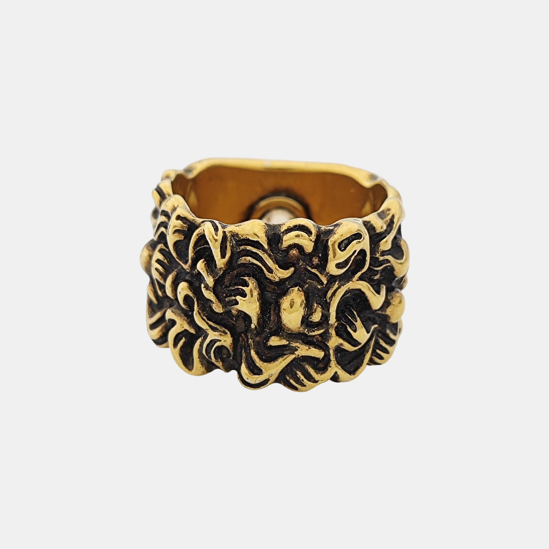 Metal Gold Ring EU 52