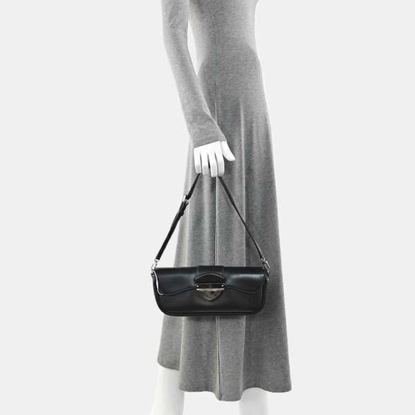 POCHETTE MONTAIGNE Epi Black