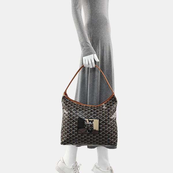 Hobo Coated Canvas Brown
