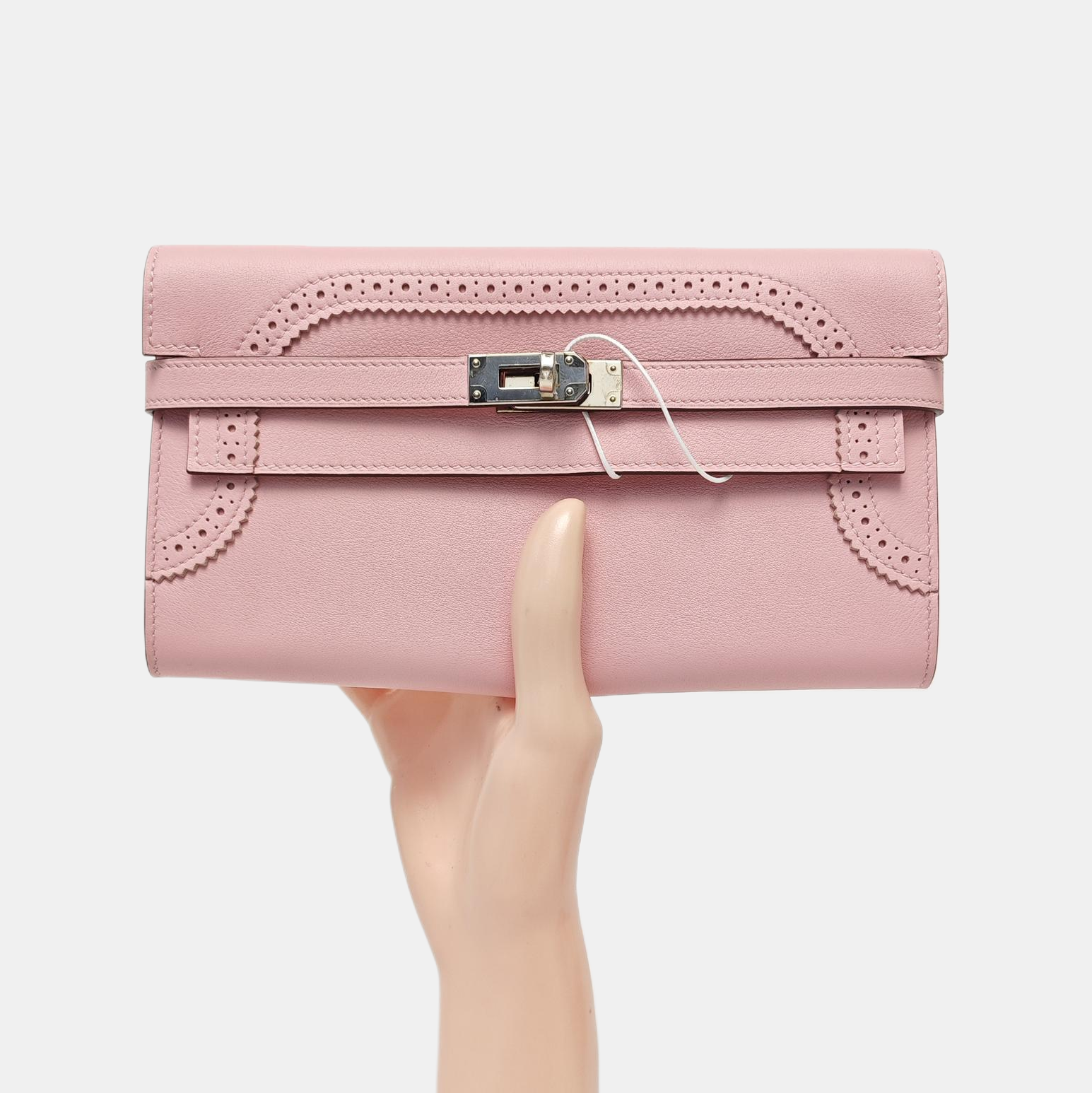 Authenticated pre-owned  Kelly Swift Pink Wallet - Wallet at Looply