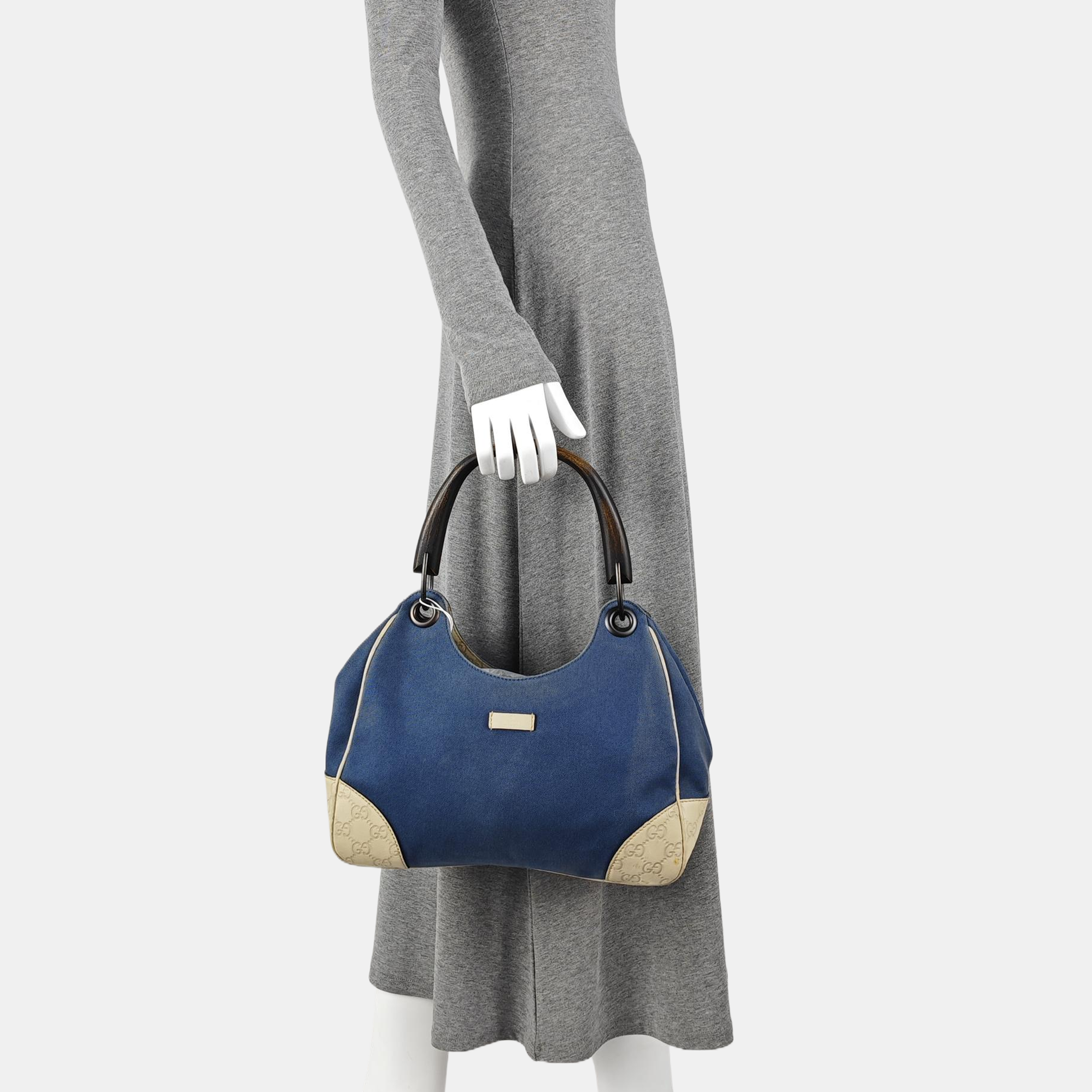 Fabric Tote Bag Blue