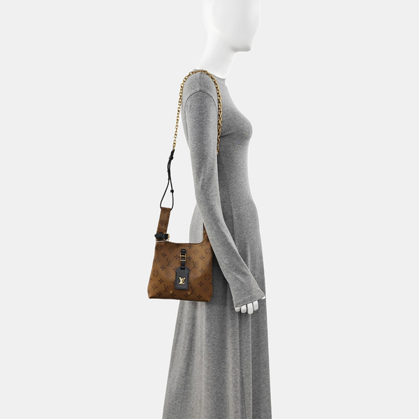 ATLANTIS PM Monogram Coated Canvas Brown