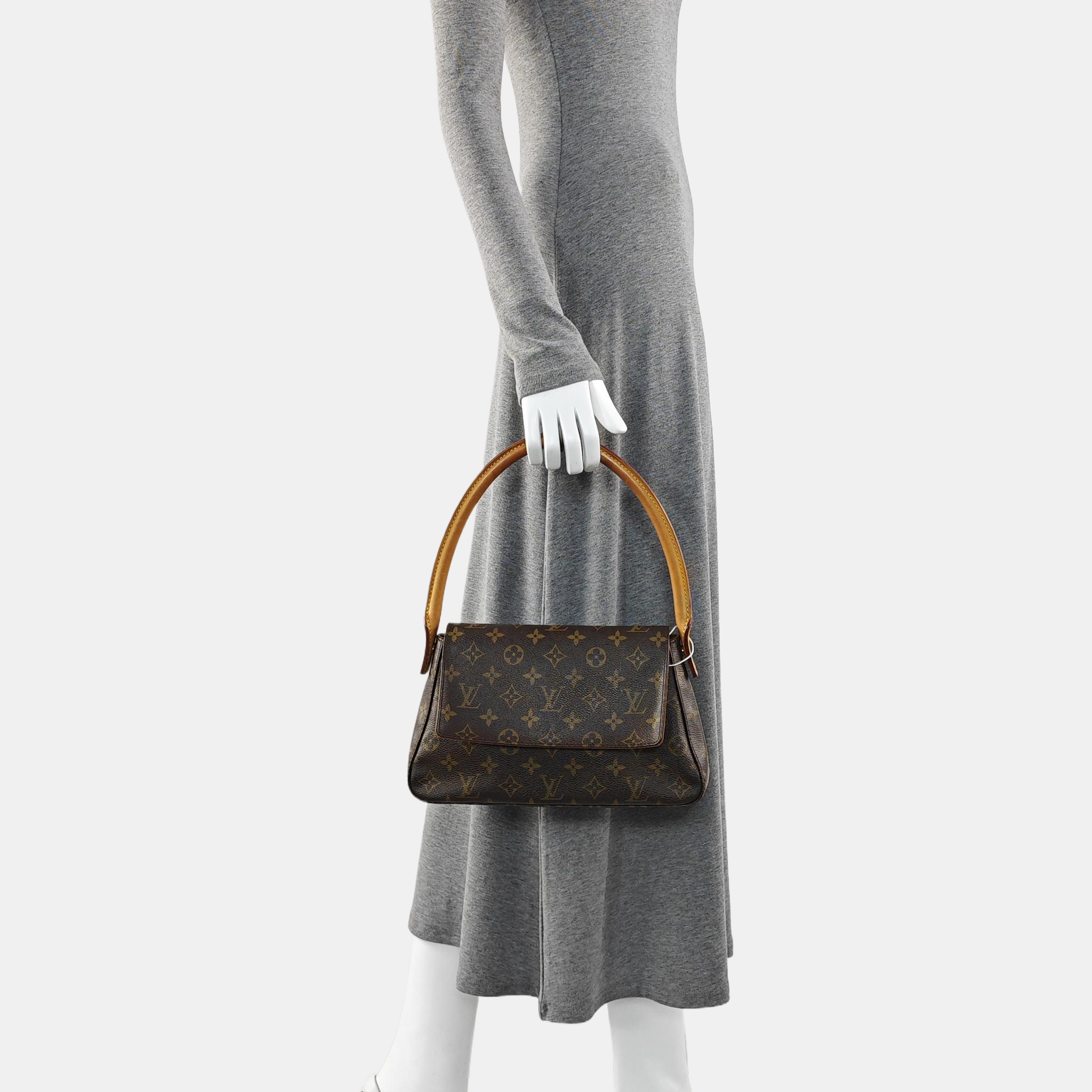 LOOPING PM Monogram Coated Canvas Brown