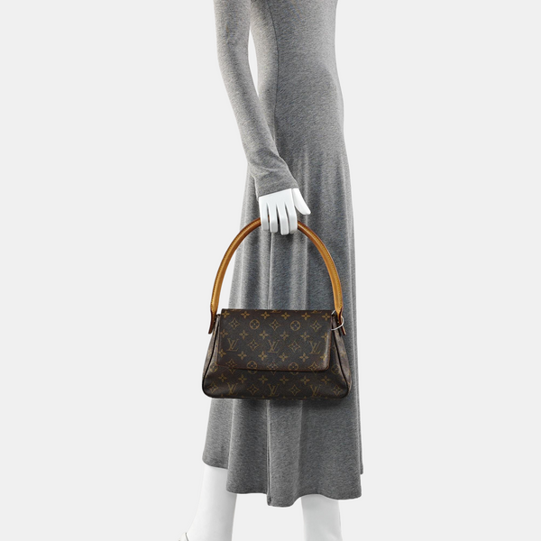 LOOPING PM Monogram Coated Canvas Brown