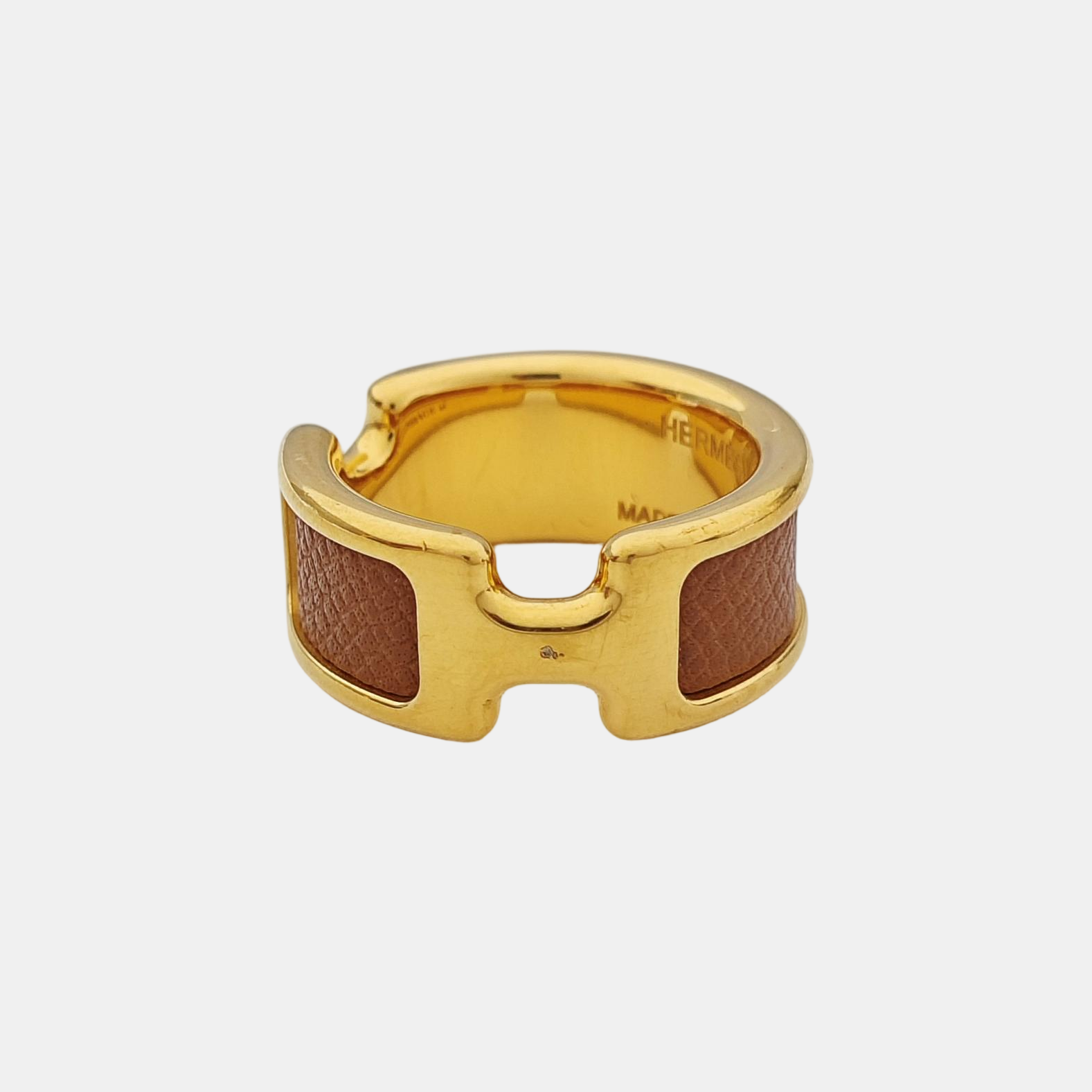 Clic H Metal Gold Ring EU 54