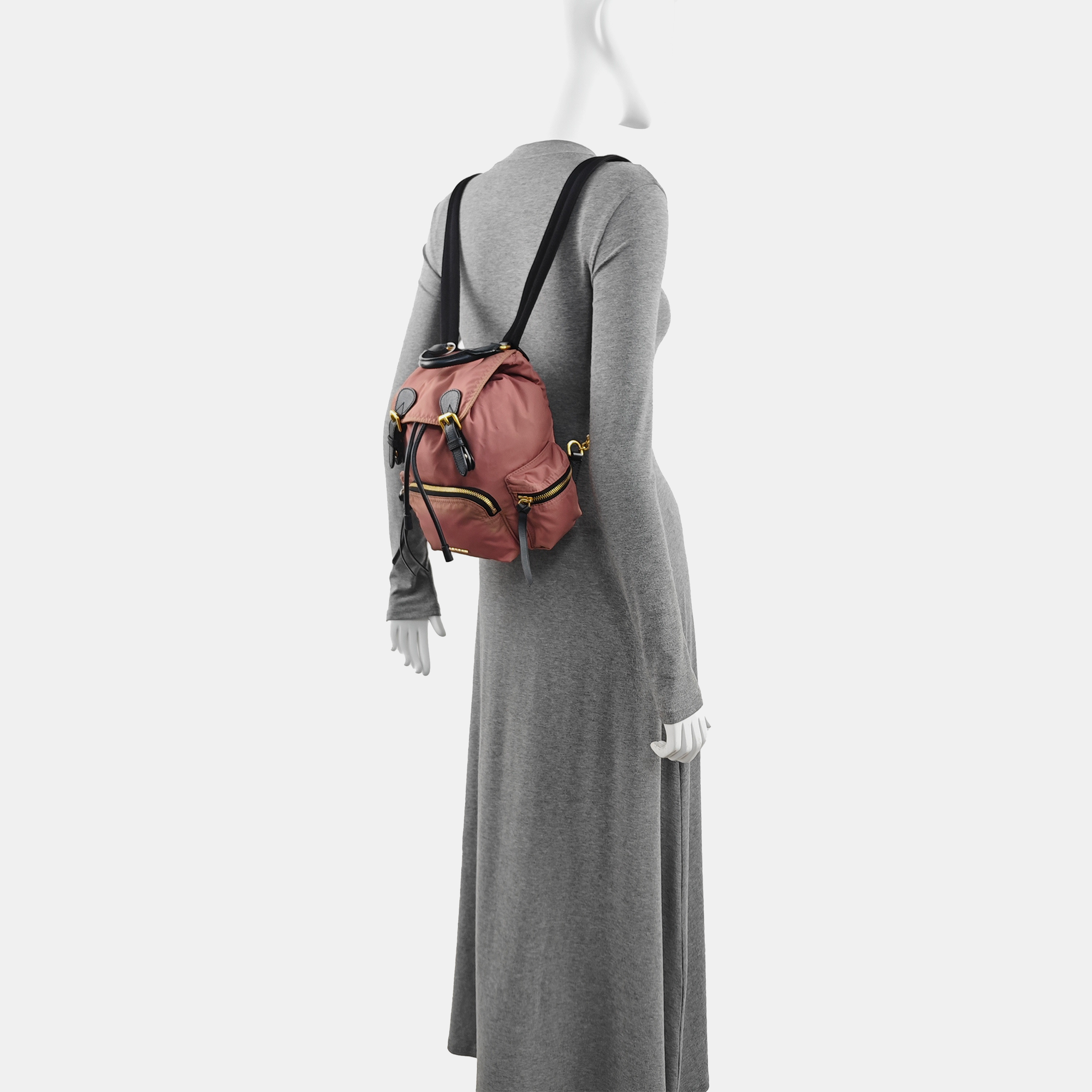 The Rucksack Nylon Beige – Looply