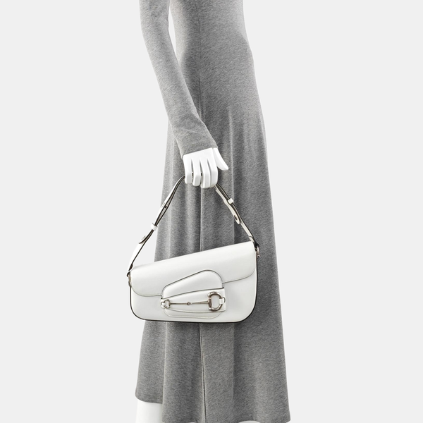Horsebit 1955 Small Calfskin White