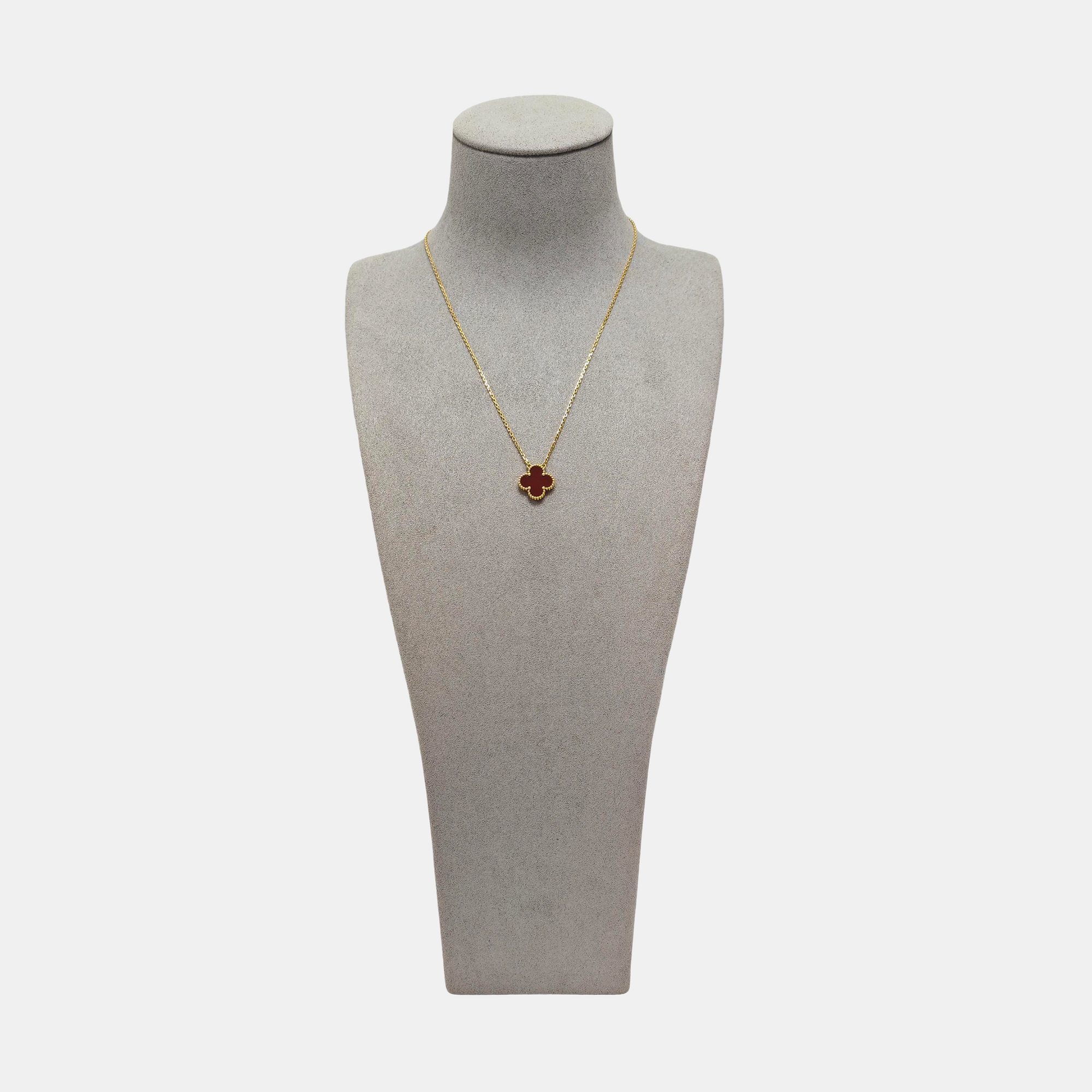 Vintage Alhambra 18k Gold Necklace