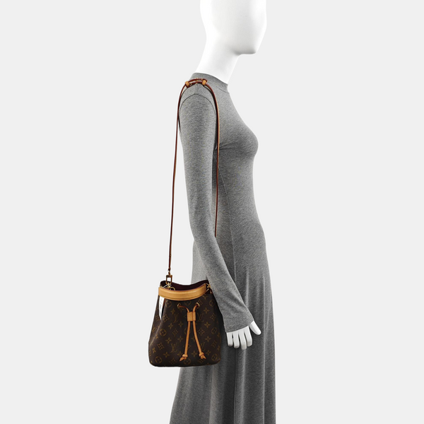 NÉONOÉ BB Monogram Coated Canvas Brown
