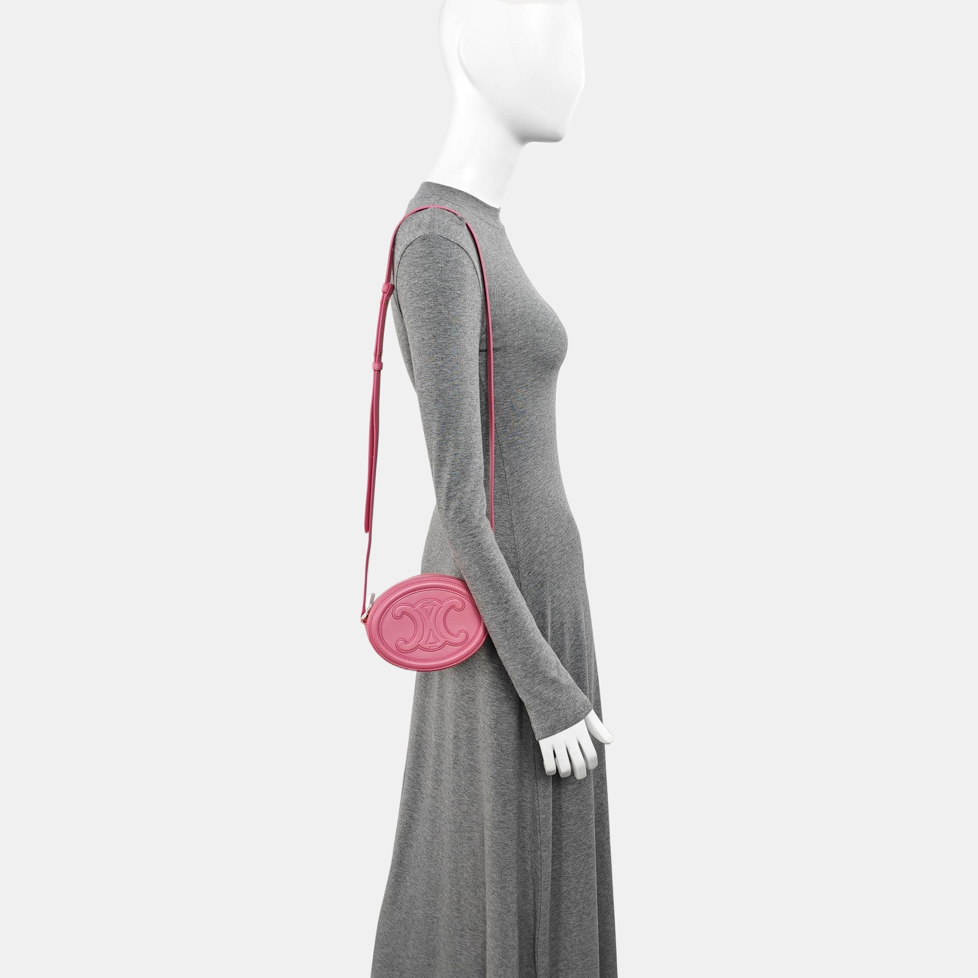 TRIOMPHE Mini Calfskin Pink
