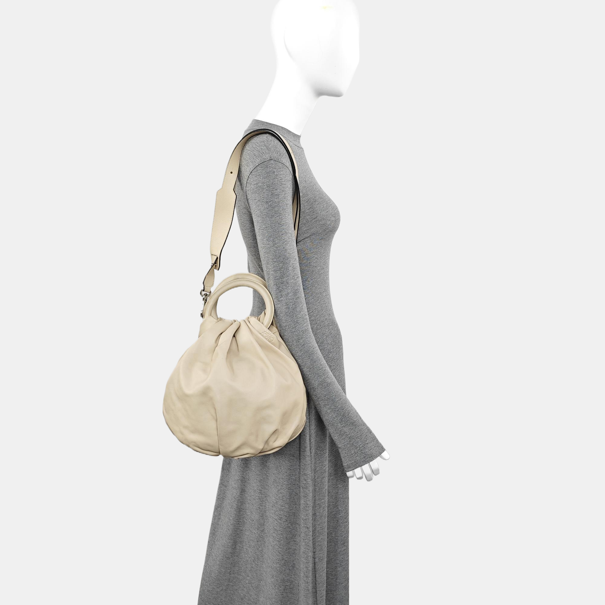 Bounce Calfskin Beige