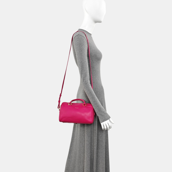 DUFFLE Calfskin Red