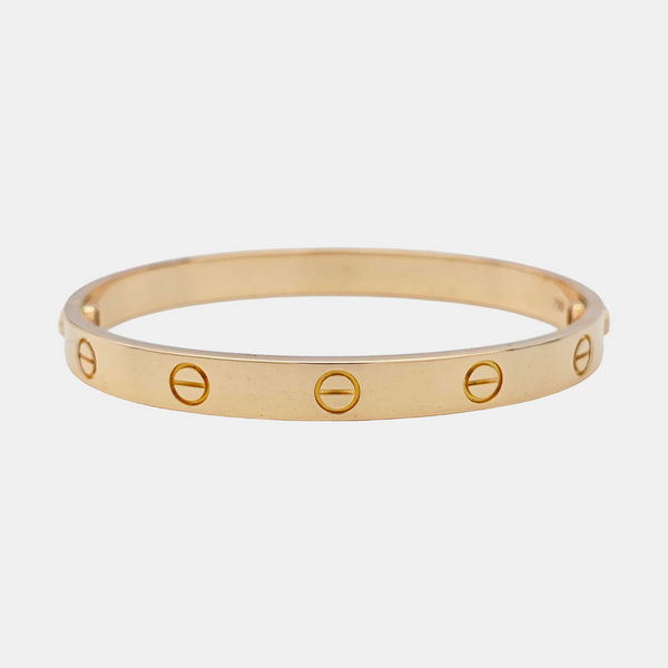 LOVE 18k Rose Gold Bangle
