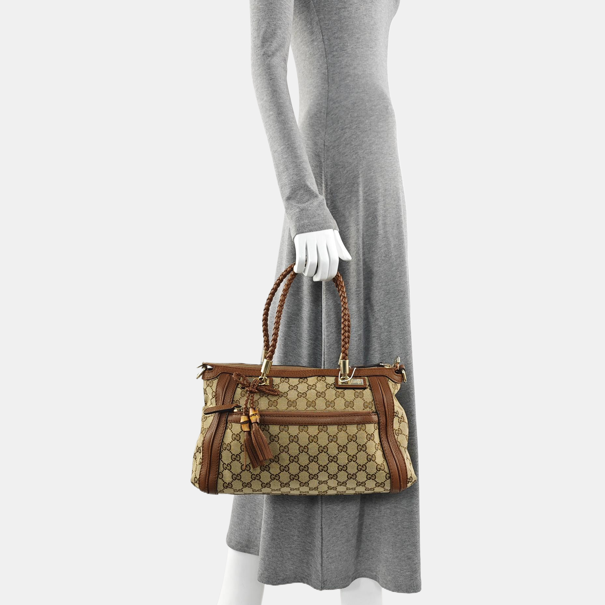 Bella Monogram Canvas Beige