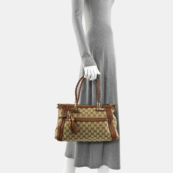 Bella Monogram Canvas Beige