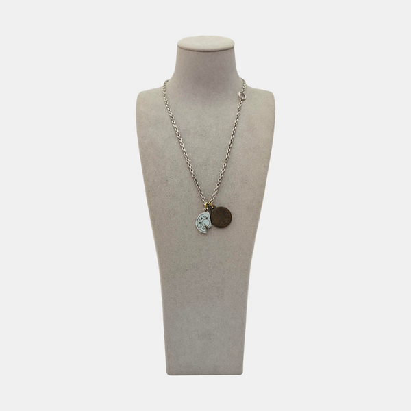 Carrousel Metal Silver Necklace