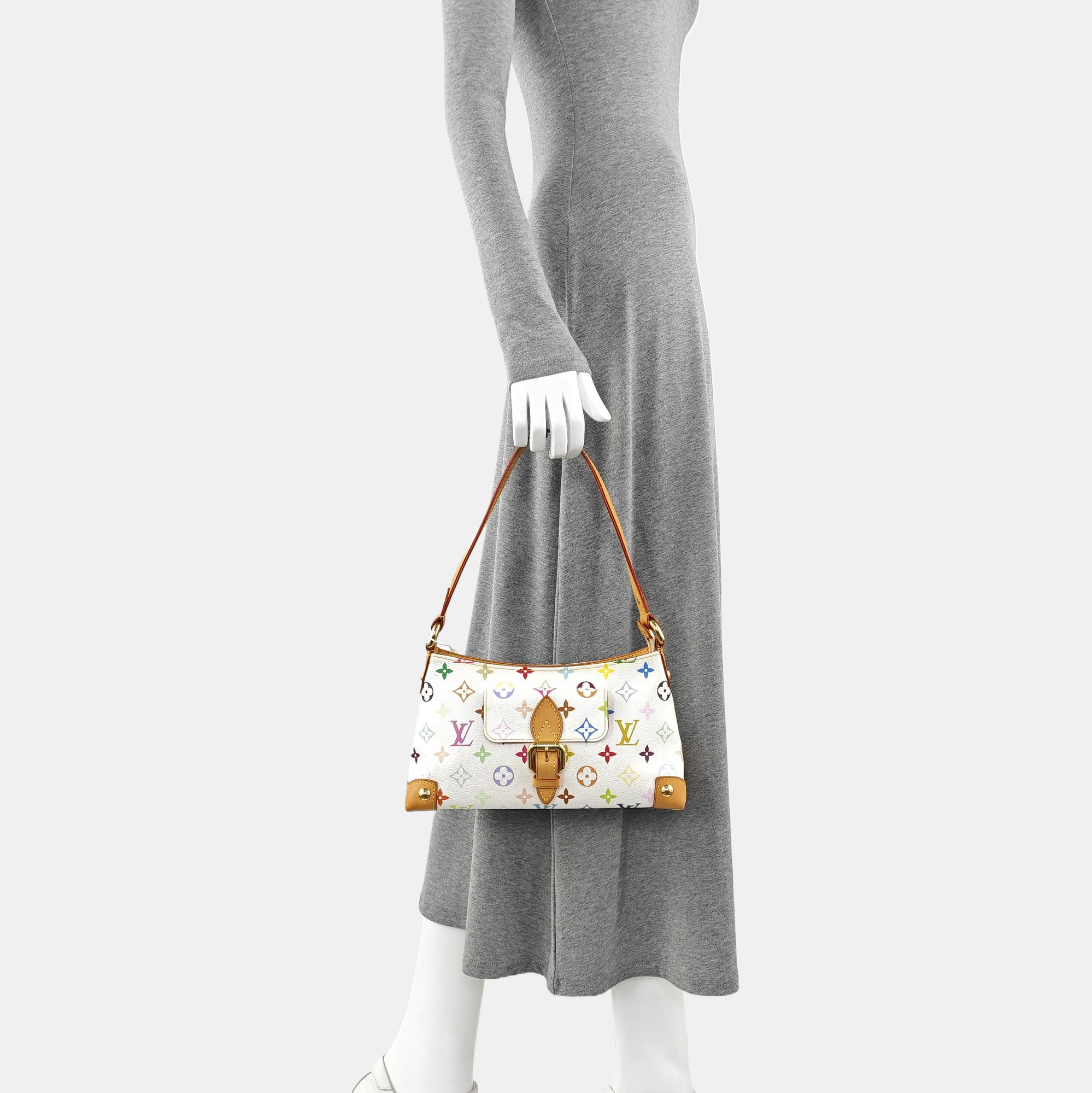 LV × TM ELIZA Monogram Coated Canvas White
