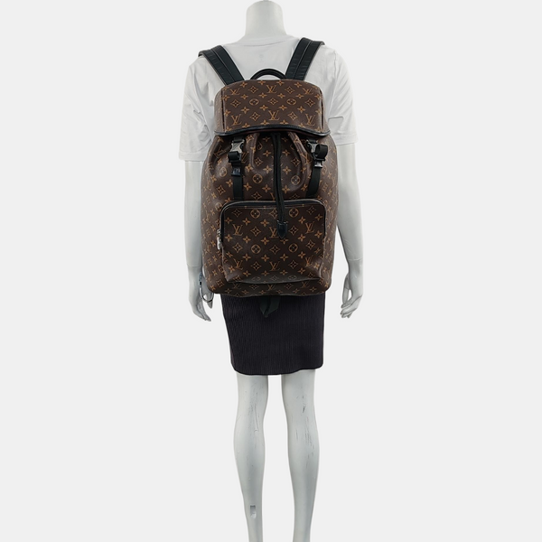 ZACK Monogram Coated Canvas Brown