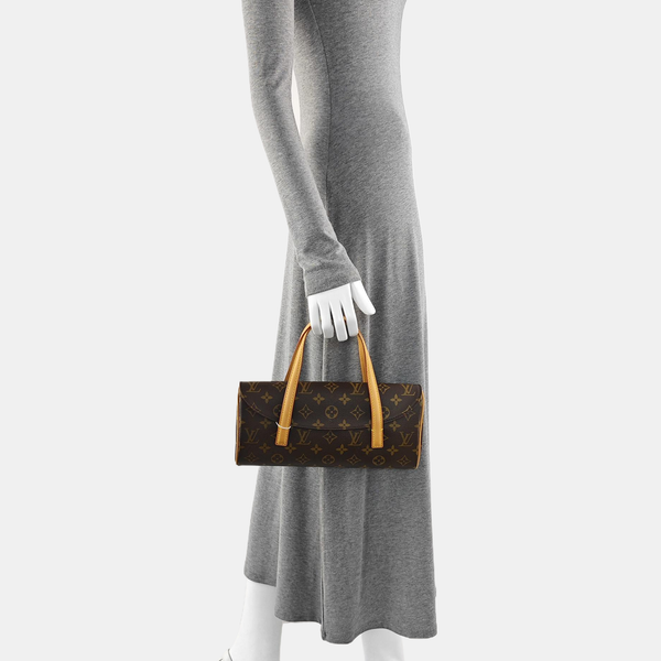 SONATINE Monogram Coated Canvas Brown