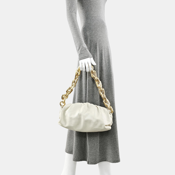 The Pouch Mini Calfskin White