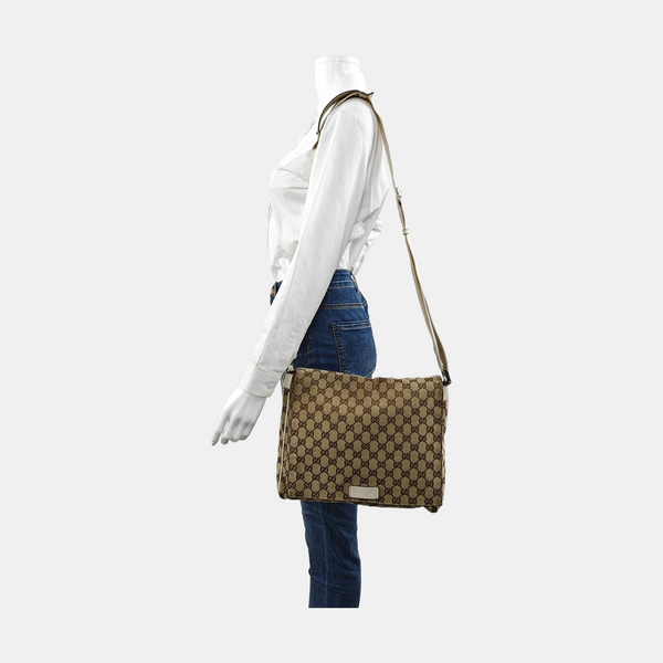 GG Imprime Monogram Canvas Brown