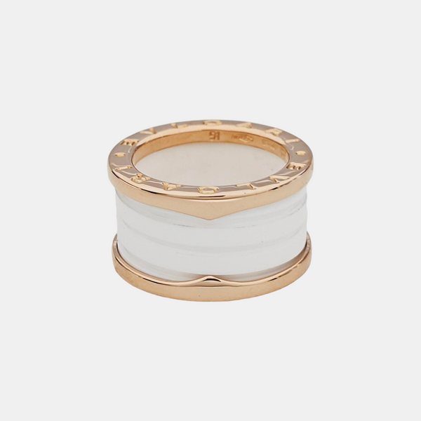 B.ZERO1 18k Rose Gold Ring EU 51
