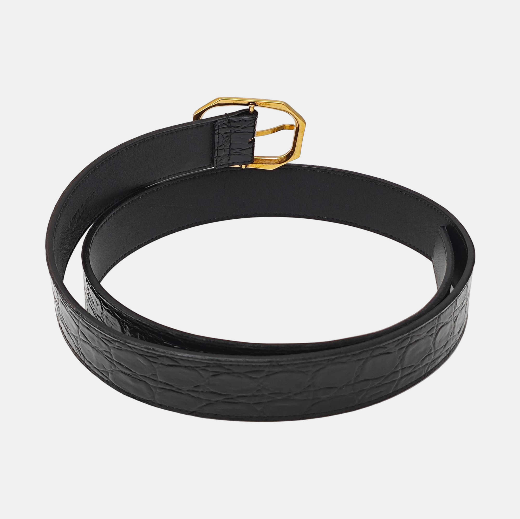 Leather Belt Black
