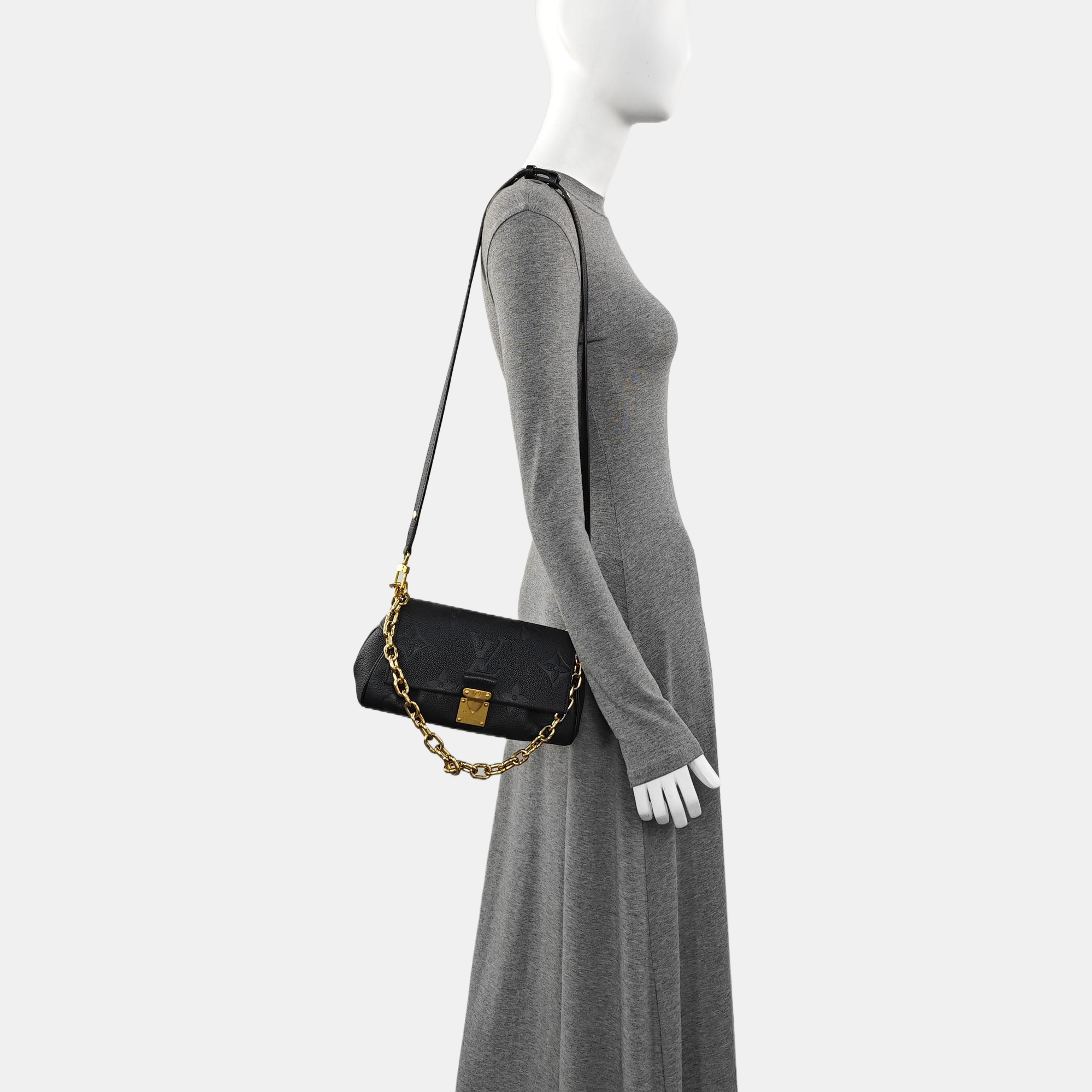 FAVORITE PM Calfskin Black