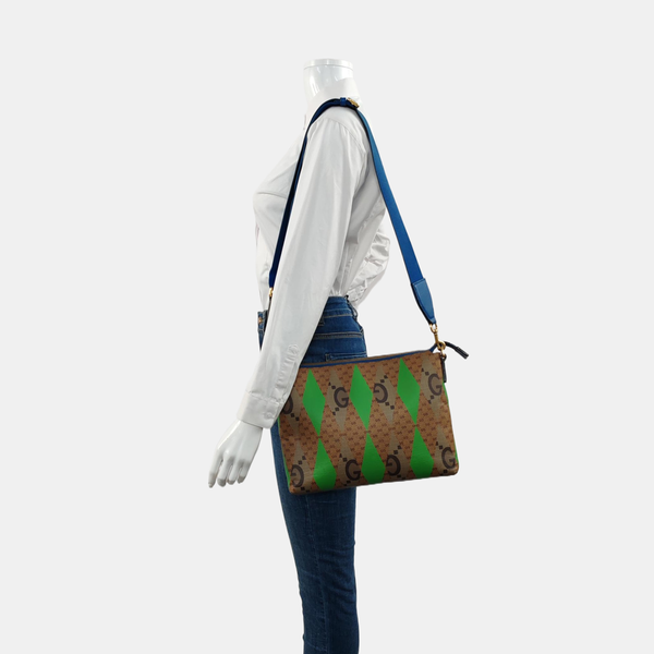 Monogram Coated Canvas Brown