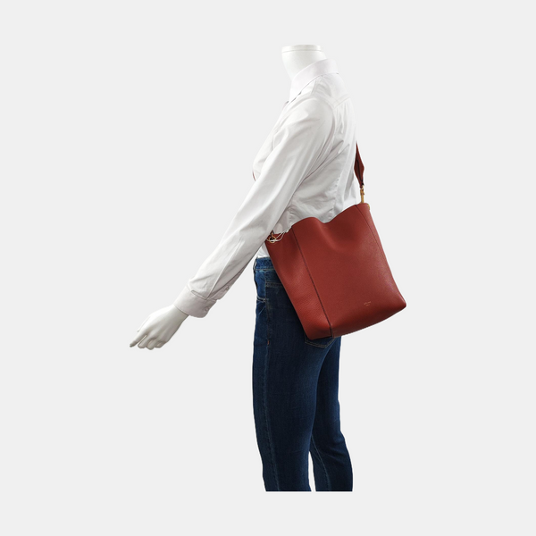SANGLE Small Calfskin Red