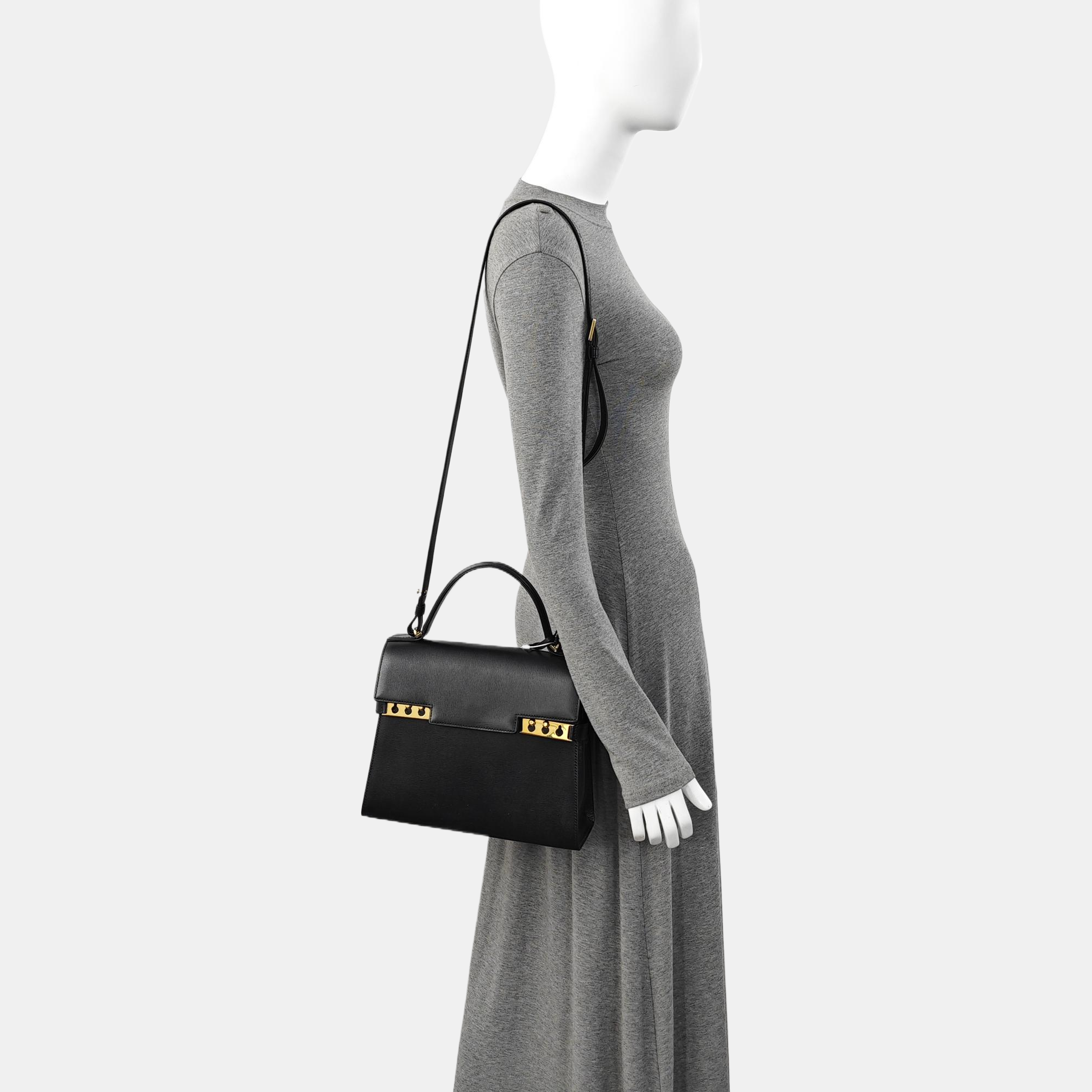 Tempête Medium Calfskin Black