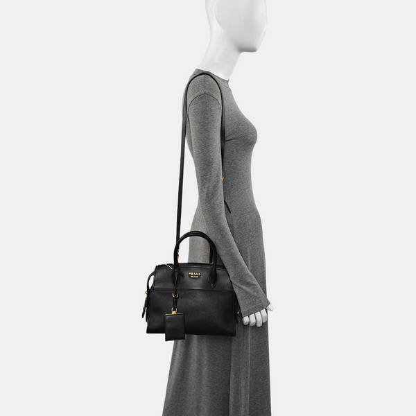 Esplanade Saffiano Calfskin Black