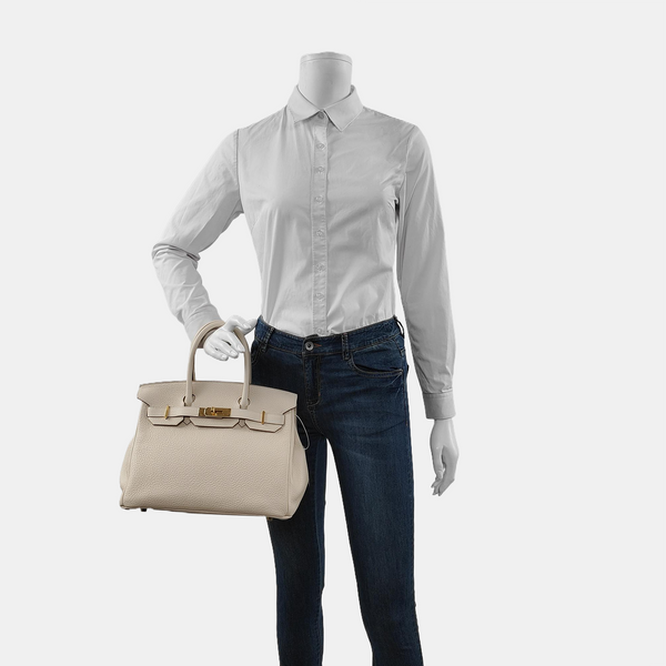 Birkin 30 Clemence White