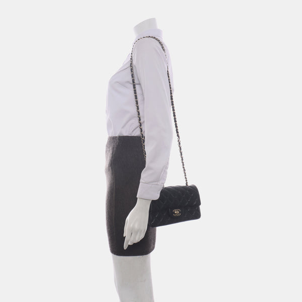 CLASSIC FLAP Mini Quilted Lambskin Black