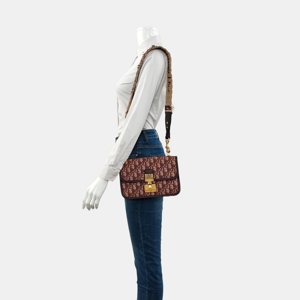 Dioraddict Oblique Canvas Red