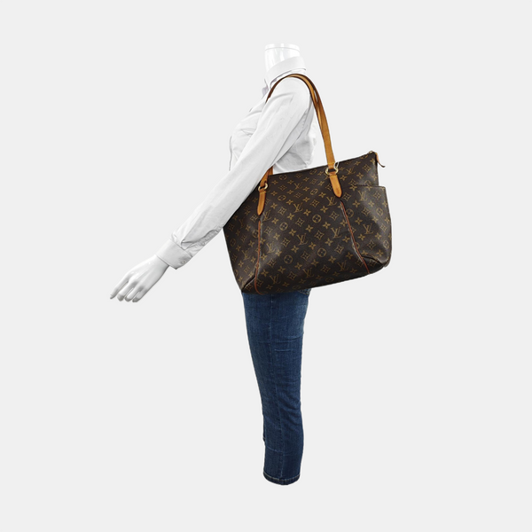 TOTALLY MM Monogram Coated Canvas Brown