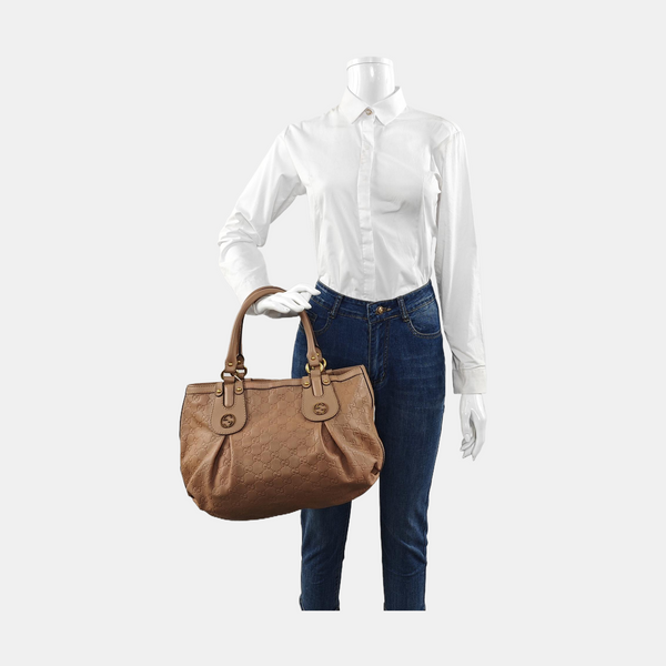 Sukey Monogram Calfskin Rosa