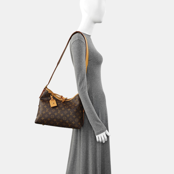 CARRYALL PM Monogram Coated Canvas Brown