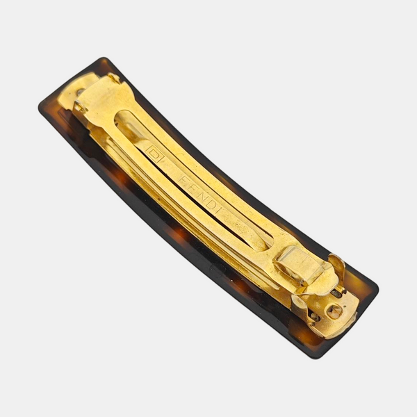 Synthetic Hair Clip Brown