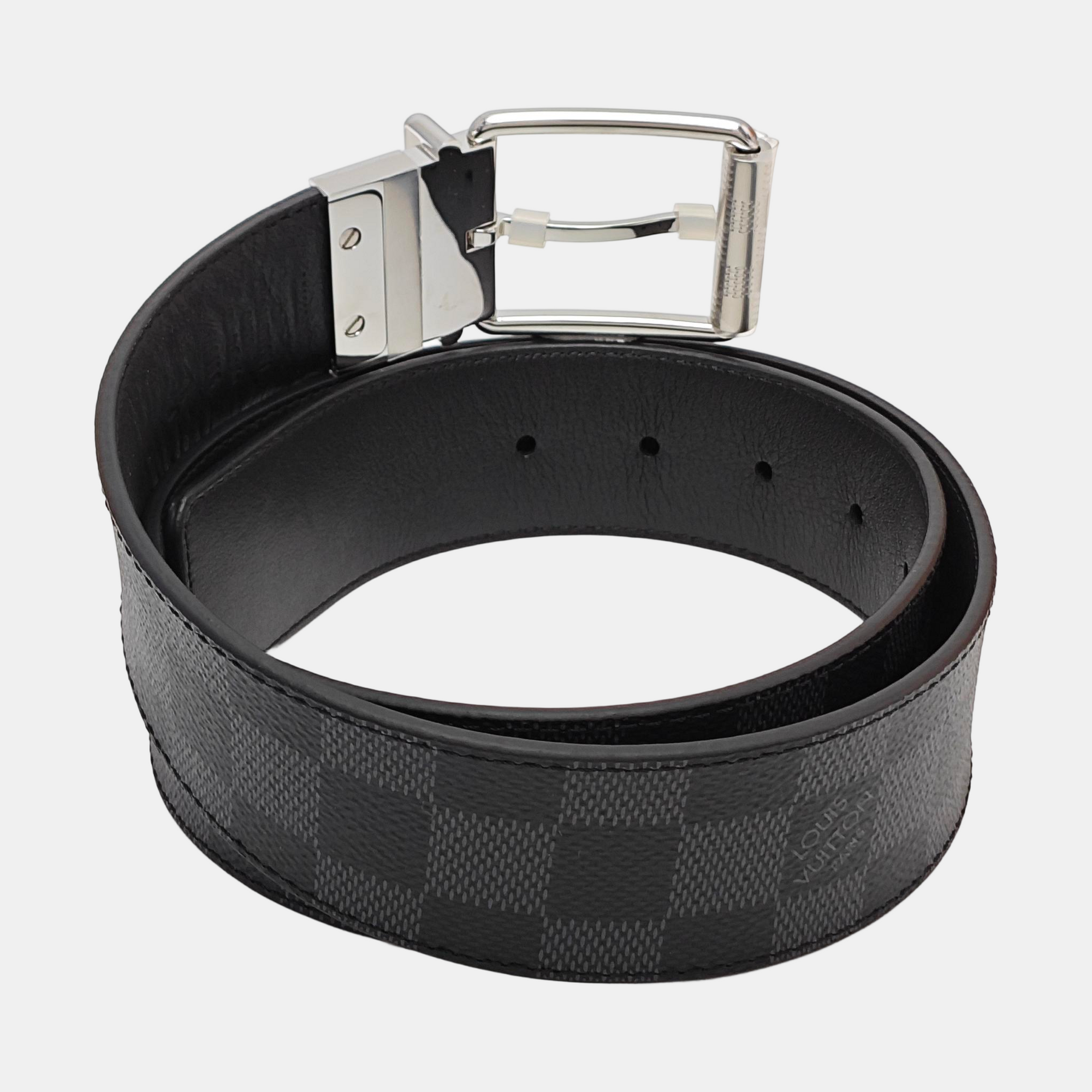Coated Canvas Belt Black