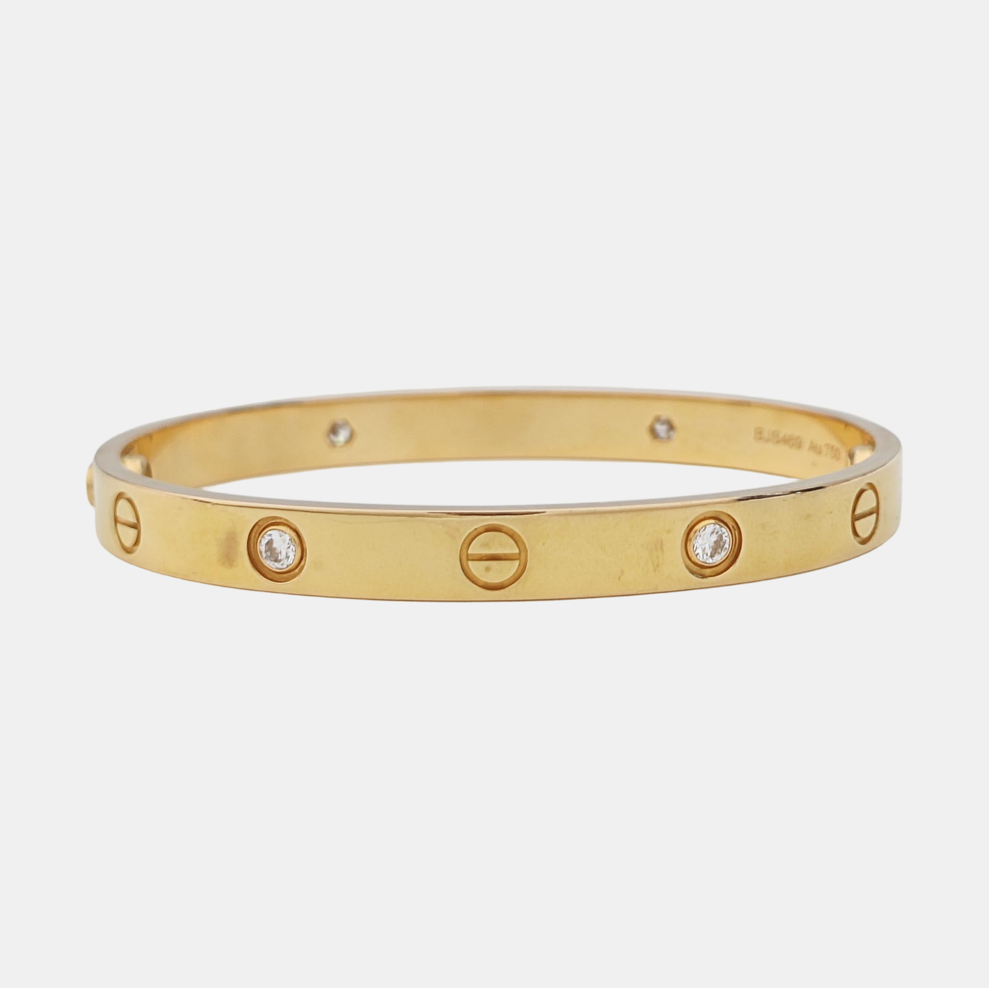 LOVE 18k Rose Gold Bangle