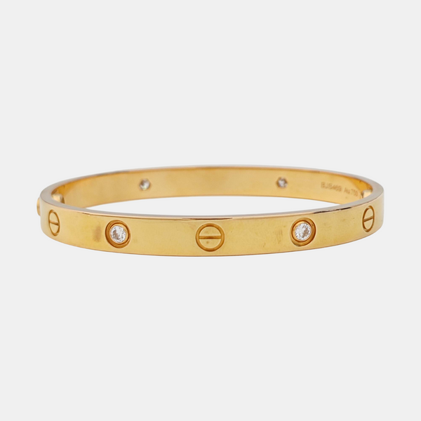 LOVE 18k Rose Gold Bangle