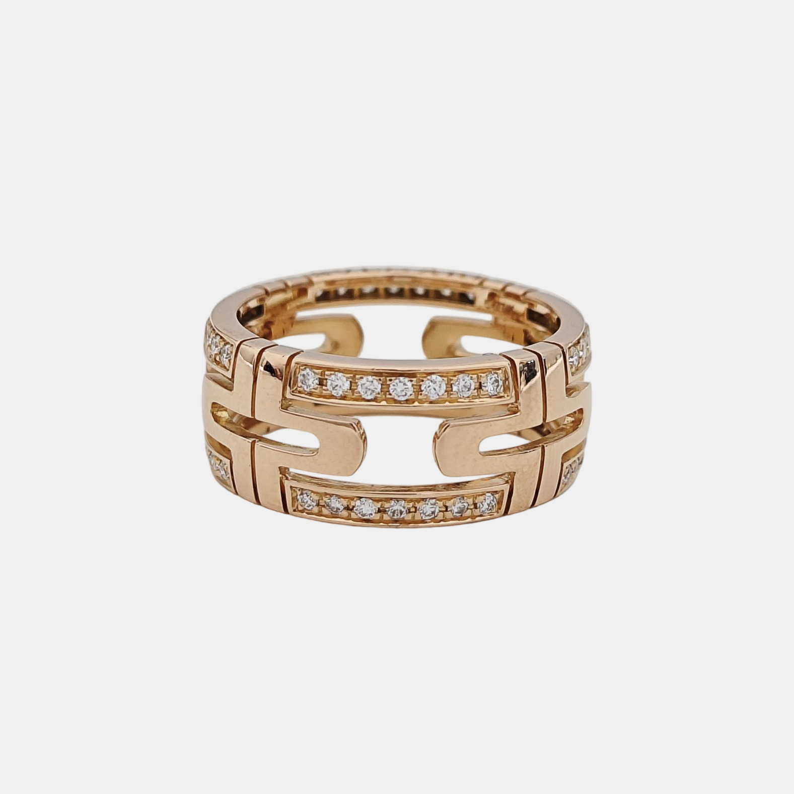 PARENTESI 18k Rose Gold Ring EU 50