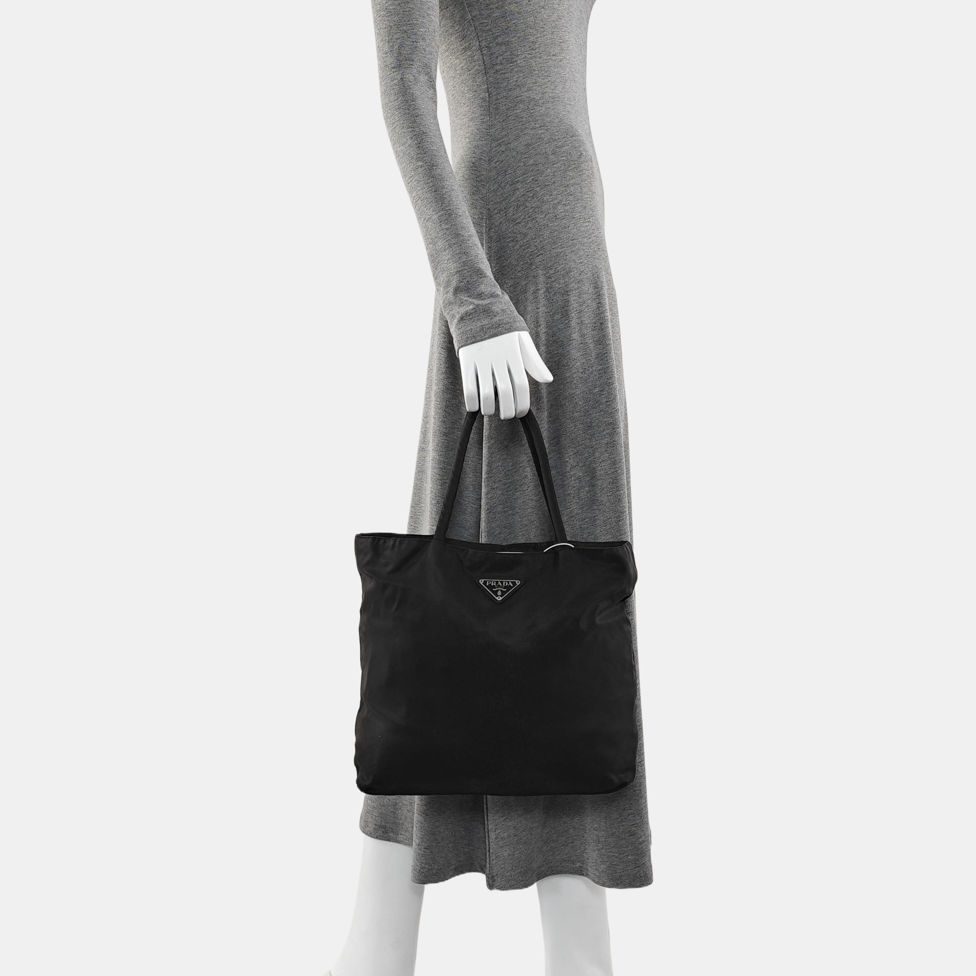 Nylon Crossbody Bag Nylon Black