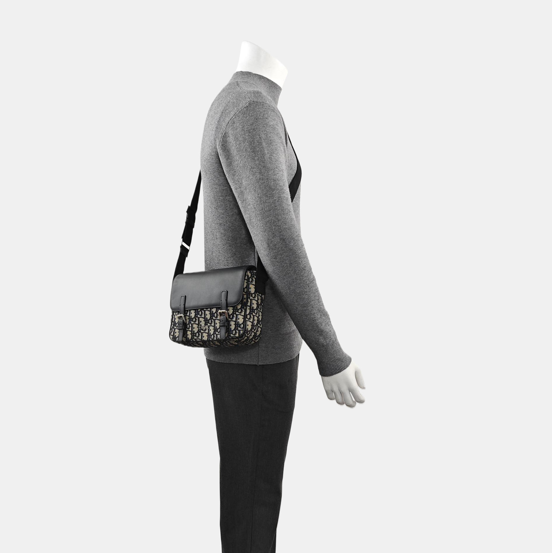 Canvas Shoulder Bag Blue