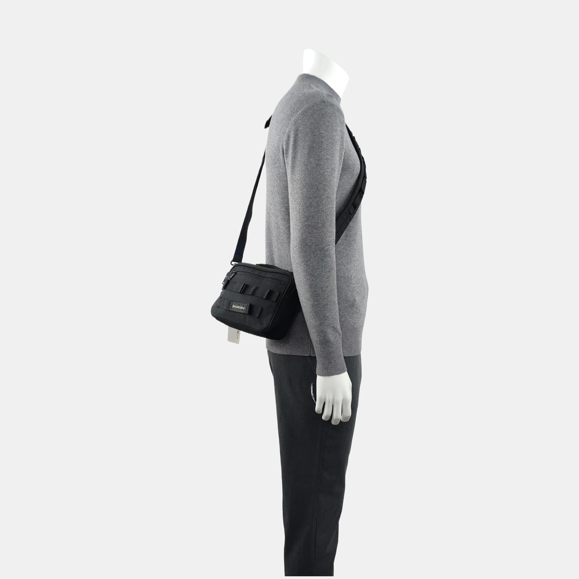 Coated Canvas Black